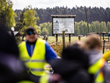 Rajd rowerowy „Śladami Oddziału majora Hubala” , 