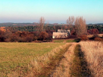 Osada przy rezerwacie Bukowa Góra.