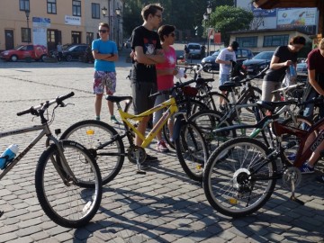 Zbiórka na rynku Przedborza., D. Sommerfeld, OT NPK