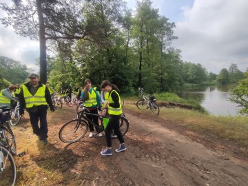 Rajd rowerowy z Publiczną Szkołą Podstawową w Przedborzu., 