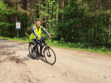 Rajd rowerowy z Publiczną Szkołą Podstawową w Przedborzu., 