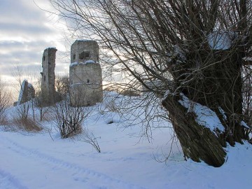 Majkowice - ruiny zamku