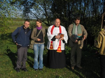 Poświecenie kapliczki w Przedborskim PK - 2006r.