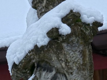 Zimowe pejzaże z Przedborskiego Parku Krajobrazowego., 