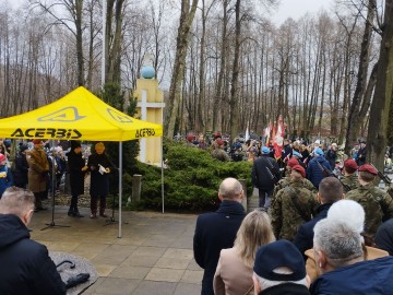 Uroczystości 160 rocznicy powstania styczniowego w Dobrej, 