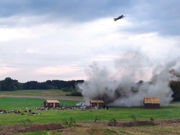 Wojewódzka inscenizacja Bitwy nad Wartą z września 1939 roku, <p>K. Kierniakiewicz</p>