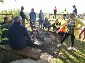 Rajd Rowerem nad Wartą - jesień 2018, W. Pogorzelska