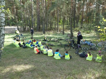 Rajd rowerowy po ZPK z SP w Kraszkowicach, <p>K. Kierniakiewicz</p>